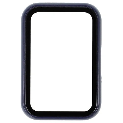 Etui Bizon Case+Glass Watch do Samsung Galaxy Fit 3 niebieskie