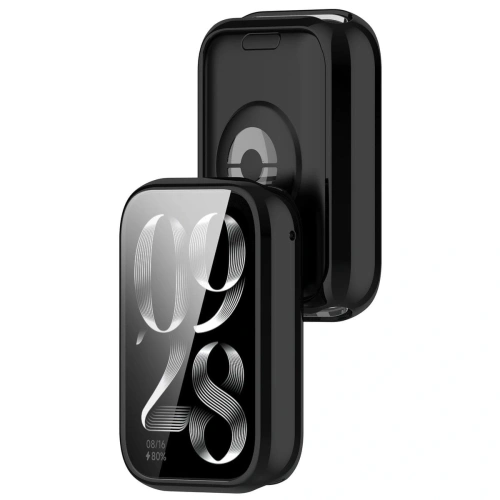 Etui z osłoną ekranu Bizon Case Watch Felipe do Xiaomi Smart Band 8 Pro czarne