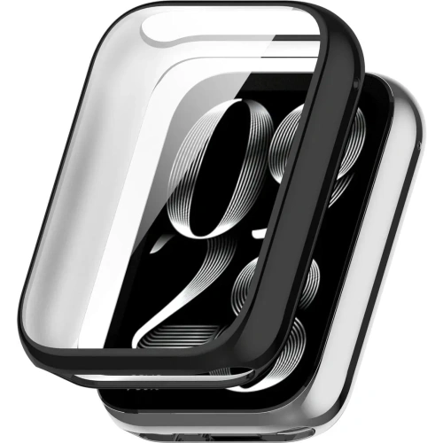 Etui z osłoną ekranu Bizon Case Watch Felipe do Xiaomi Smart Band 8 Pro czarne