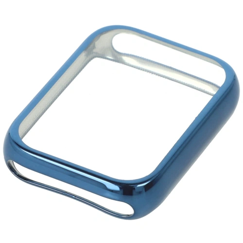 Etui z osłoną ekranu Bizon Case Watch Felipe do Xiaomi Smart Band 8 Pro niebieskie