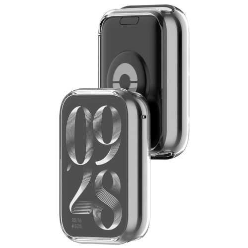 Etui z osłoną ekranu Bizon Case Watch Felipe do Xiaomi Smart Band 8 Pro przezroczyste