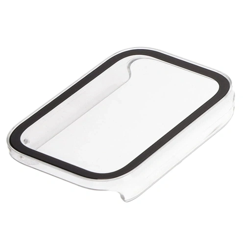 Etui Bizon Case+Glass Watch do Xiaomi Smart Band 8 Pro przezroczyste