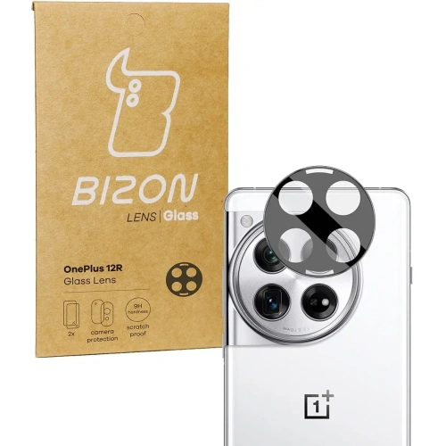Szkło na aparat Bizon Glass Lens do OnePlus 12R [2 PACK]