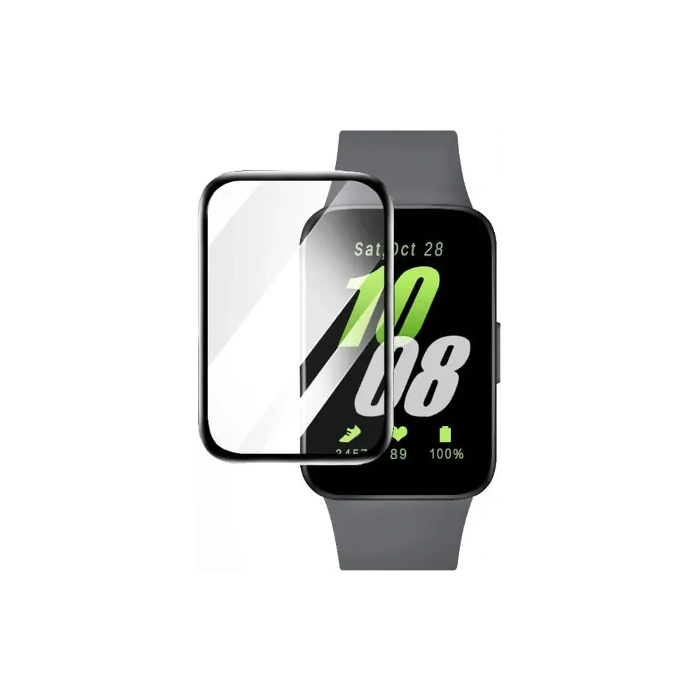 Hurtownia GSM - Bizon Glass Watch Edge Hybrid Samsung Galaxy Fit 3 fekete - BIZ4587 - {ean13} - Hurt