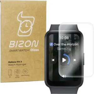 Bizon Glass Watch Hydrogel Samsung Galaxy Fit 3 [2 PACK]