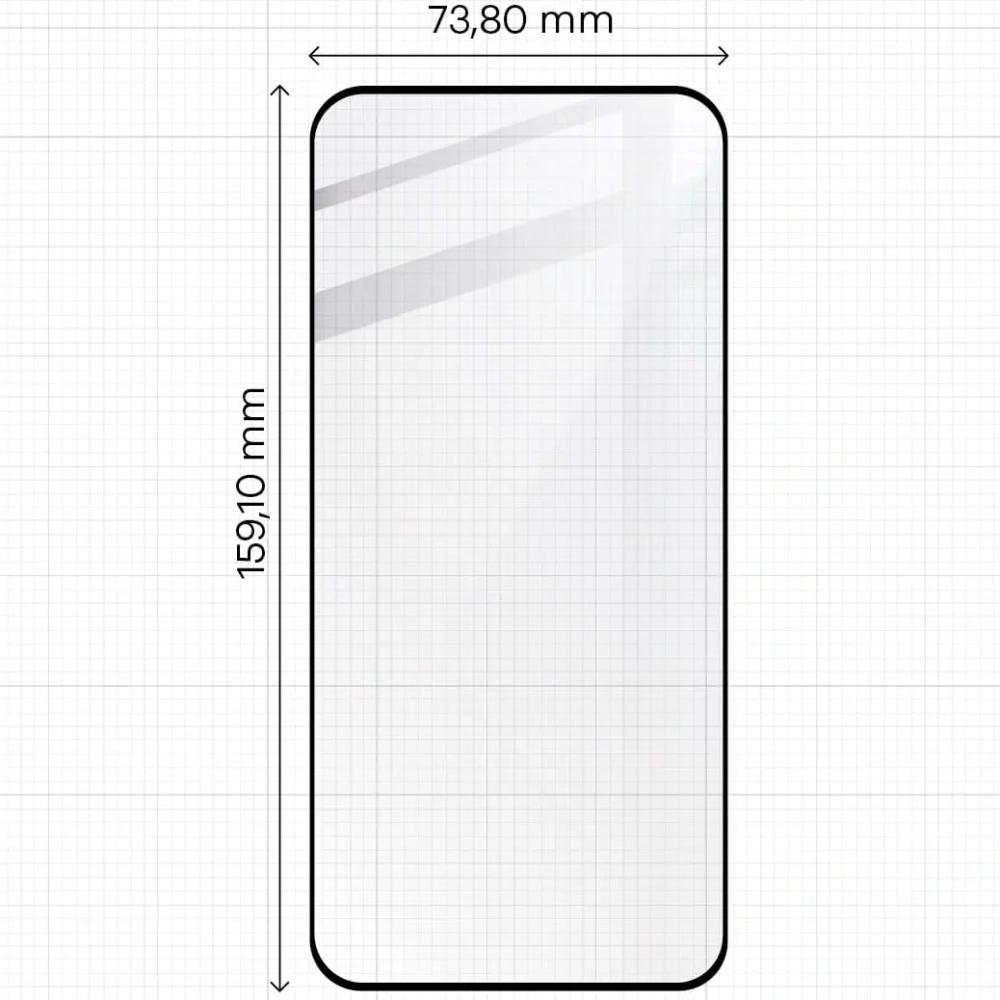 Wholesale BIZON Glass Edge 3D Honor Magic6 Pro - BIZ4590 - {ean13} - Hurt