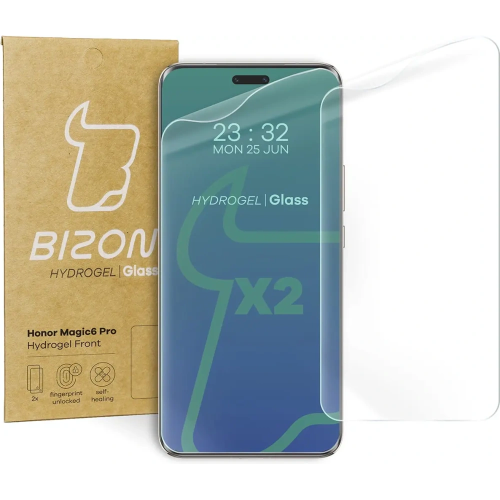 Wholesale Bizon Glass Hydrogel Front Honor Magic6 Pro [2 PACK] - BIZ4593 - {ean13} - Hurt