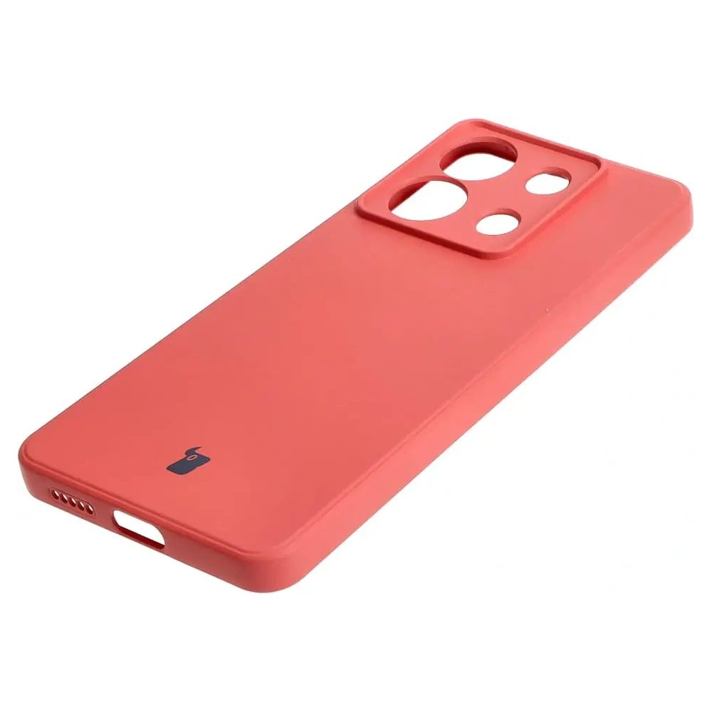 Hurtownia GSM - Bizon tok szilikon négyzet Xiaomi Poco X6 / Xiaomi Redmi Note 13 Pro 5G piszkos rózsaszín - BIZ5167 - {ean13} - Hurt