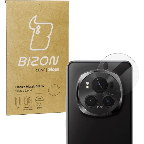 Szkło na aparat Bizon Glass Lens do Honor Magic6 Pro [2 PACK]