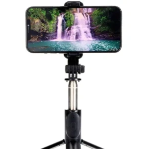 Hurtownia GSM - Kijek do selfie / tripod z pilotem Bizon Accessories Selfie Simple czarny - BIZ4599 - {ean13} - Hurt