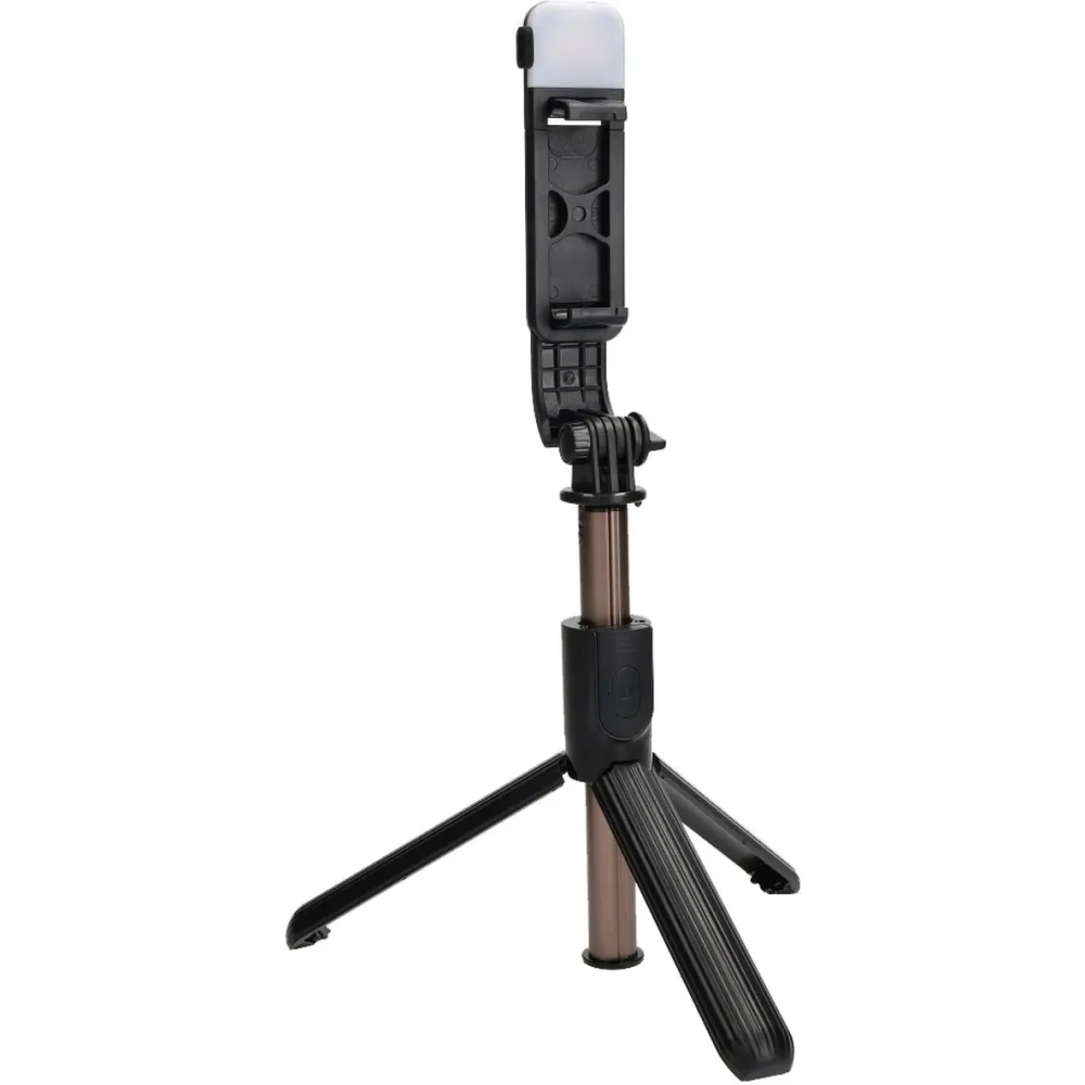 Hurtownia GSM - Kijek do selfie / tripod z lampą i pilotem Bizon Accessories Selfie Lamp czarny - BIZ4600 - {ean13} - Hurt