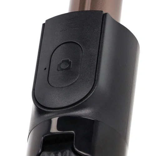 Kijek do selfie / tripod z lampą i pilotem Bizon Accessories Selfie Lamp czarny