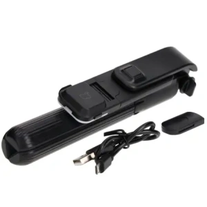 Hurtownia GSM - Kijek do selfie / tripod z lampą i pilotem Bizon Accessories Selfie Lamp czarny - BIZ4600 - {ean13} - Hurt