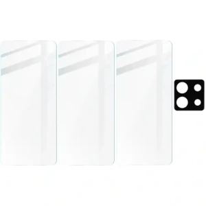 Hurtownia GSM - BIZON Clear 3x Bildschirmglas + Kameraglas Xiaomi Poco X6 / Redmi Note 13 Pro 5G - BIZ5173 - {ean13} - Hurt