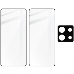 Hurtownia GSM - BIZON Edge 2x Bildschirmglas + Kameraglas Xiaomi Poco X6 / Redmi Note 13 Pro 5G - BIZ5174 - {ean13} - Hurt