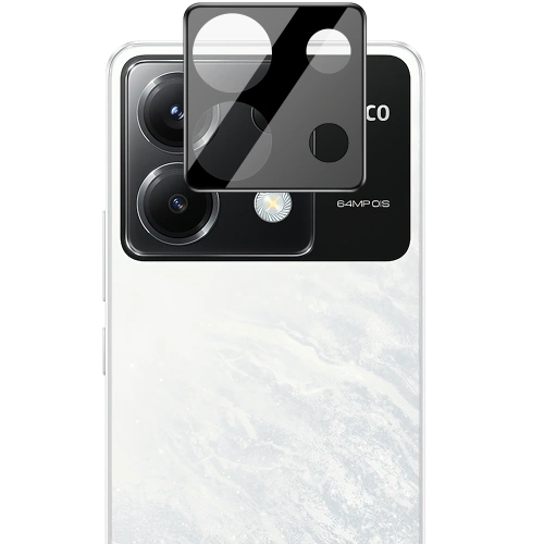 2x Szkło na ekran + szkło na aparat BIZON Edge do Xiaomi Poco X6 / Redmi Note 13 Pro 5G