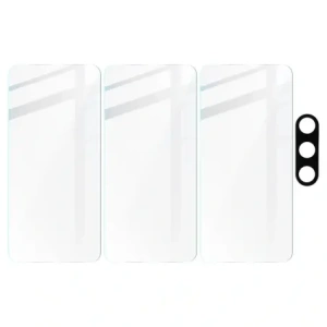 Hurtownia GSM - BIZON Clear 3x Bildschirmglas + Kameraglas Samsung Galaxy A55 5G - BIZ4604 - {ean13} - Hurt