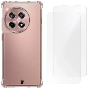 Hurtownia GSM - Bizon Case Clear Pack tok + 2x kijelzőfólia OnePlus 12R átlátszó - BIZ4606 - {ean13} - Hurt