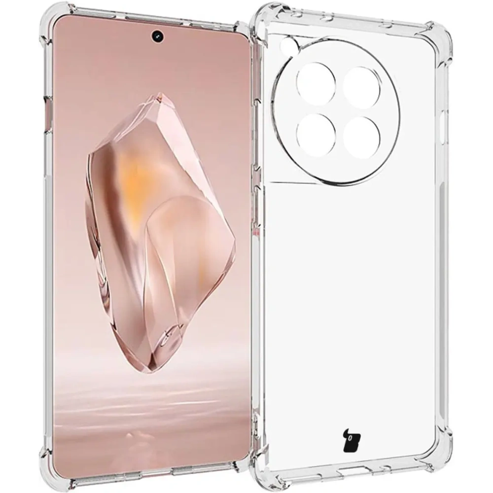 Hurtownia GSM - Etui + 2x folia Bizon Case Clear Pack do OnePlus 12R przezroczyste - BIZ4606 - {ean13} - Hurt