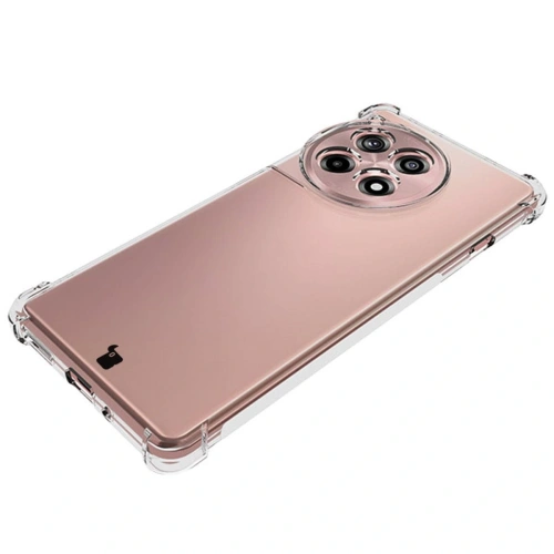 Etui + 2x folia Bizon Case Clear Pack do OnePlus 12R przezroczyste