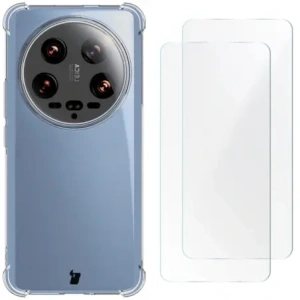 Wholesale Bizon Case Clear Pack case + 2x screen film Xiaomi 14 Ultra clear - BIZ4608 - {ean13} - Hurt