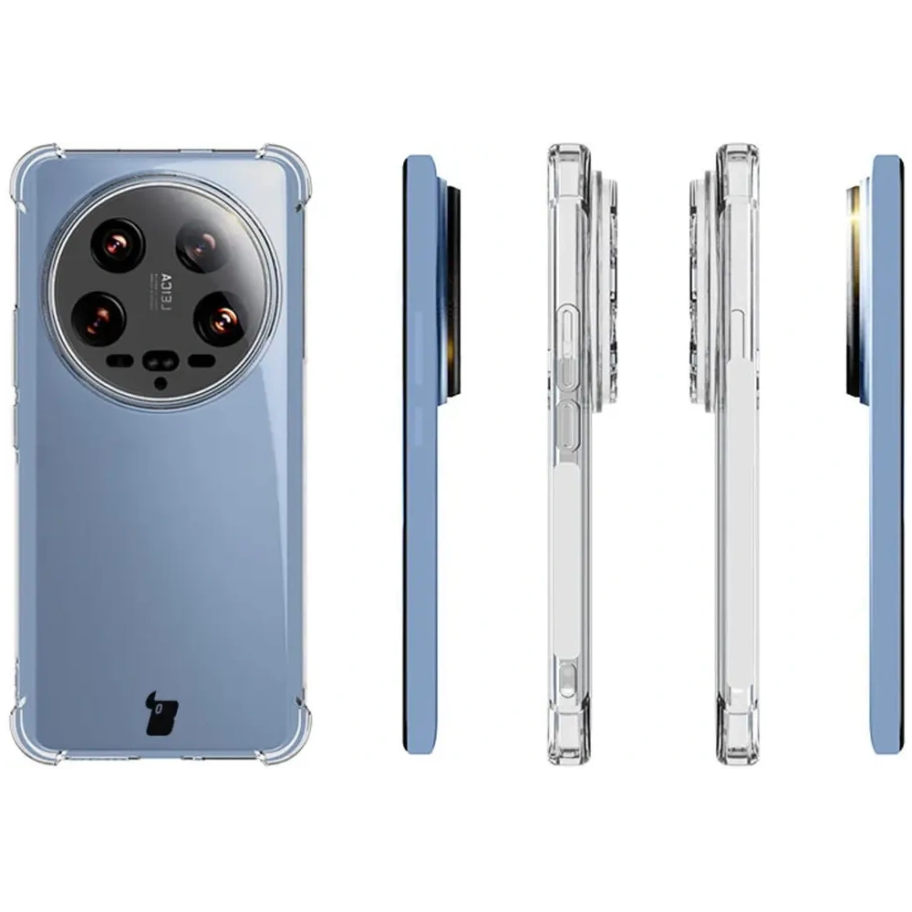 Hurtownia GSM - Bizon Case Clear Pack tok + 2x kijelzőfólia Xiaomi 14 Ultra tiszta - BIZ4608 - {ean13} - Hurt