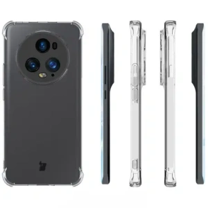 Wholesale Bizon Case Clear Pack case + 2x screen film Honor Magic5 Pro clear - BIZ5180 - {ean13} - Hurt
