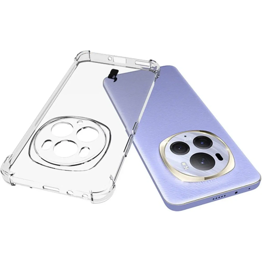 Wholesale Bizon Case Clear Pack case + 2x screen film Honor Magic6 Pro clear - BIZ5181 - {ean13} - Hurt