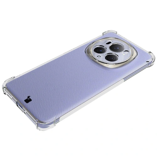 Etui + 2x folia Bizon Case Clear Pack do Honor Magic6 Pro przezroczyste