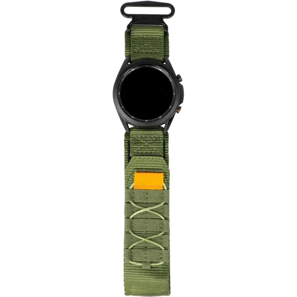 Hurtownia GSM - Sportowy pasek do zegarka Bizon Strap Watch Adventure do Samsung Galaxy Watch 22mm khaki - BIZ4614 - {ean13} - Hurt