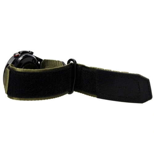 Sportowy pasek do zegarka Bizon Strap Watch Adventure do Samsung Galaxy Watch 22mm khaki