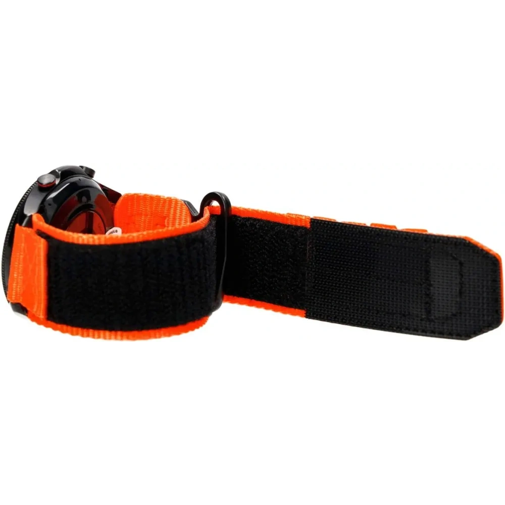 Hurtownia GSM - Sportowy pasek do zegarka Bizon Strap Watch Adventure do Samsung Galaxy Watch 22mm pomarańczowy - BIZ4615 - {ean13} - Hurt