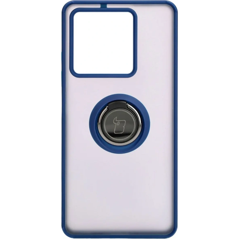 Hurtownia GSM - Bizon Case Hybrid Ring Xiaomi Redmi Note 13 5G rauchig mit einem navyblauen Rahmen - BIZ4617 - {ean13} - Hurt
