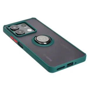 Hurtownia GSM - Bizon Case Hybrid Ring Xiaomi Redmi Note 13 5G füstös sötétzöld kerettel - BIZ4618 - {ean13} - Hurt