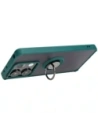 Wholesale Bizon Case Hybrid Ring Xiaomi Redmi Note 13 5G smoky with a dark green frame - BIZ4618 - {ean13} - Hurt