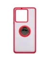 Wholesale Bizon Case Hybrid Ring Xiaomi Redmi Note 13 5G smoky with a red frame - BIZ4619 - {ean13} - Hurt