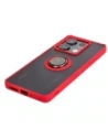 Wholesale Bizon Case Hybrid Ring Xiaomi Redmi Note 13 5G smoky with a red frame - BIZ4619 - {ean13} - Hurt
