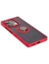 Wholesale Bizon Case Hybrid Ring Xiaomi Redmi Note 13 5G smoky with a red frame - BIZ4619 - {ean13} - Hurt
