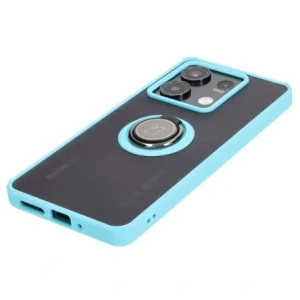 Hurtownia GSM - Bizon Case Hybrid Ring Xiaomi Redmi Note 13 5G füstös, világoskék kerettel - BIZ4620 - {ean13} - Hurt