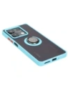 Hurtownia GSM - Bizon Case Hybrid Ring Xiaomi Redmi Note 13 5G rauchig mit einem hellblauen Rahmen - BIZ4620 - {ean13} - Hurt