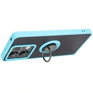 Wholesale Bizon Case Hybrid Ring Xiaomi Redmi Note 13 5G smoky with a light blue frame - BIZ4620 - {ean13} - Hurt