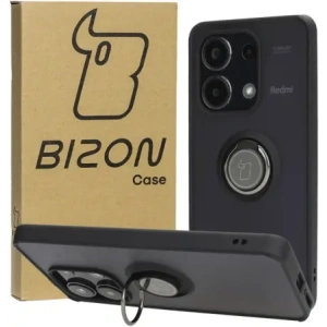 Wholesale Bizon Case Hybrid Ring Xiaomi Redmi Note 13 4G smoky with a black frame - BIZ4622 - {ean13} - Hurt