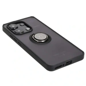 Wholesale Bizon Case Hybrid Ring Xiaomi Redmi Note 13 4G smoky with a black frame - BIZ4622 - {ean13} - Hurt