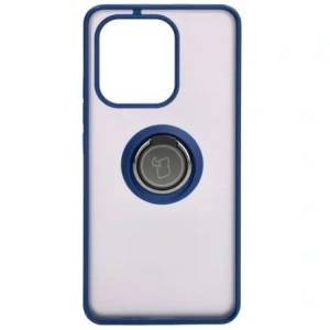 Wholesale Bizon Case Hybrid Ring Xiaomi Redmi Note 13 4G smoky with a navy blue frame - BIZ4623 - {ean13} - Hurt