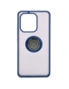 Hurtownia GSM - Bizon Case Hybrid Ring Xiaomi Redmi Note 13 4G füstös, tengerészkék kerettel - BIZ4623 - {ean13} - Hurt