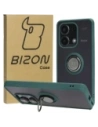 Wholesale Bizon Case Hybrid Ring Xiaomi Redmi Note 13 4G smoky with a dark green frame - BIZ5195 - {ean13} - Hurt