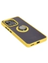 Wholesale Bizon Case Hybrid Ring Xiaomi Redmi Note 13 4G smoky with a yellow frame - BIZ4628 - {ean13} - Hurt