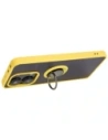 Wholesale Bizon Case Hybrid Ring Xiaomi Redmi Note 13 4G smoky with a yellow frame - BIZ4628 - {ean13} - Hurt