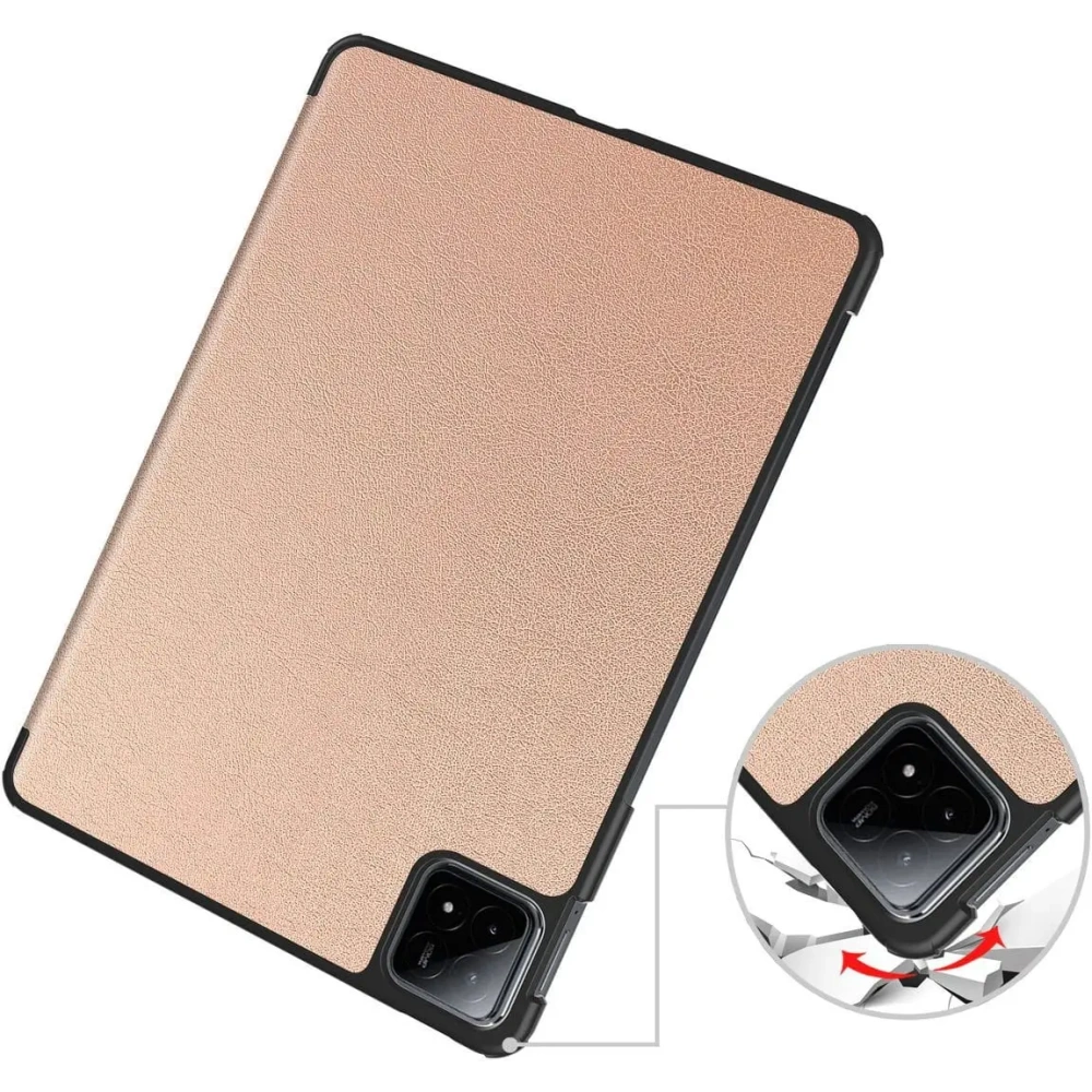 Wholesale Bizon Case Tab Croc Xiaomi Pad 6S Pro rose gold - BIZ5204 - {ean13} - Hurt