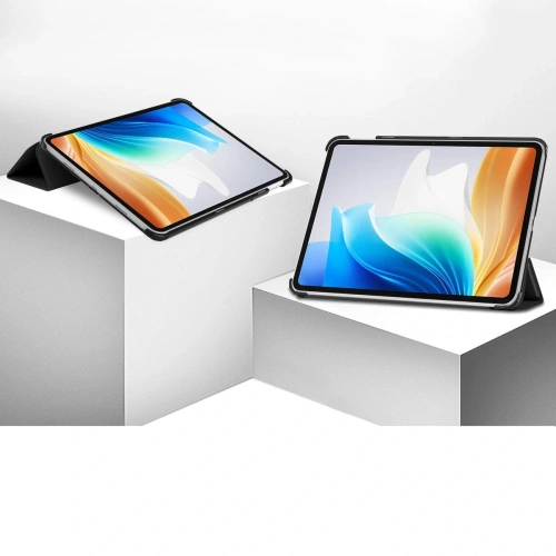 Etui Bizon Case Tab Croc do Oppo Pad Neo czarne